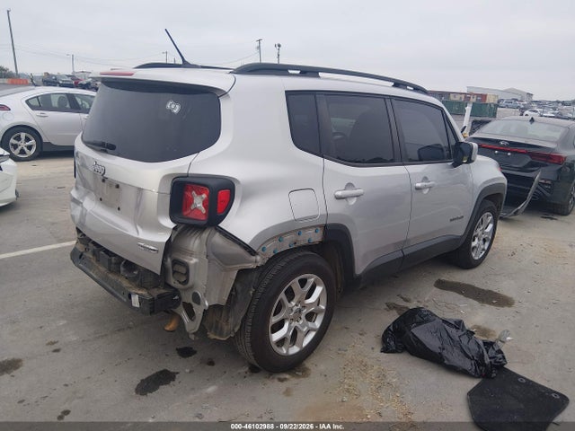Auction sale of the 2016 Jeep Renegade Latitude, vin: ZACCJABT9GPC64507, lot number: 46102988