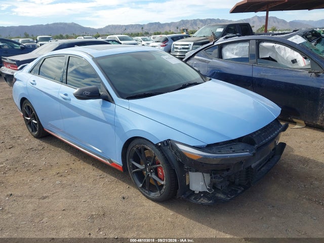 2025 Hyundai Elantra N მანქანა იყიდება აუქციონზე, vin: KMHLW4DK3SU026582, აუქციონის ნომერი: 46103018