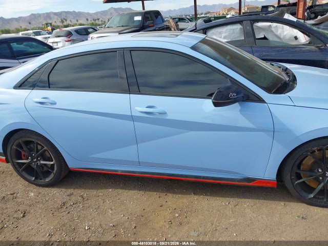 2025 Hyundai Elantra N მანქანა იყიდება აუქციონზე, vin: KMHLW4DK3SU026582, აუქციონის ნომერი: 46103018