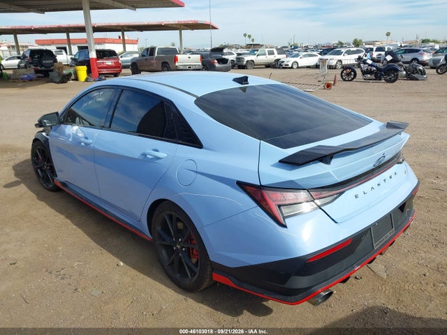 2025 Hyundai Elantra N მანქანა იყიდება აუქციონზე, vin: KMHLW4DK3SU026582, აუქციონის ნომერი: 46103018
