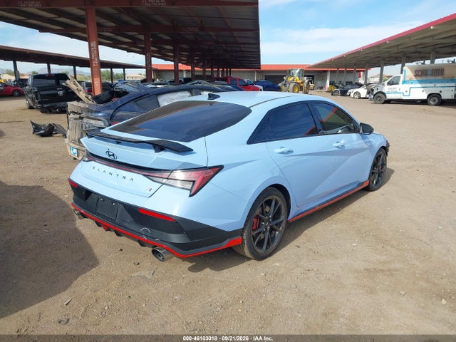 2025 Hyundai Elantra N მანქანა იყიდება აუქციონზე, vin: KMHLW4DK3SU026582, აუქციონის ნომერი: 46103018