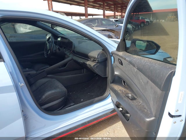 2025 Hyundai Elantra N მანქანა იყიდება აუქციონზე, vin: KMHLW4DK3SU026582, აუქციონის ნომერი: 46103018