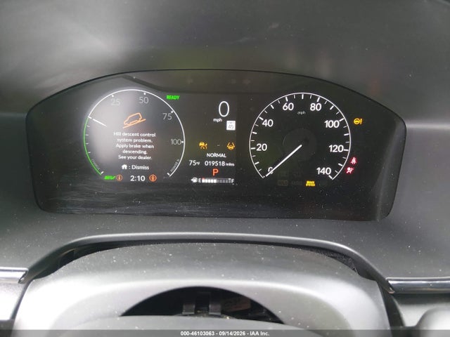 46103063 :رقم المزاد ، 5J6RS6H81SL040971 vin ، 2025 Honda Cr-v Hybrid Sport-l مزاد بيع