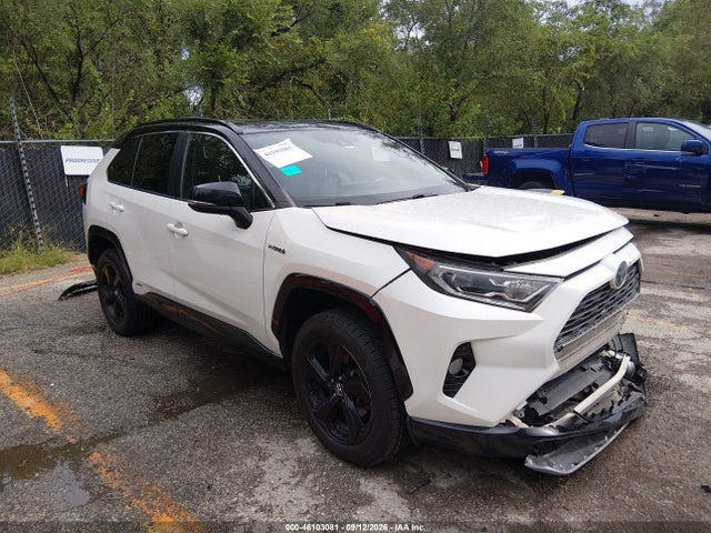2020 Toyota Rav4 Hybrid Xse მანქანა იყიდება აუქციონზე, vin: 2T3EWRFV2LW051981, აუქციონის ნომერი: 46103081