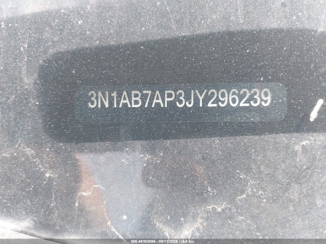 Aukcja sprzedaży 2018 Nissan Sentra S, vin: 3N1AB7AP3JY296239, numer aukcji: 46103096