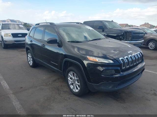 Auction sale of the 2017 Jeep Cherokee Sport Fwd, vin: 1C4PJLAB6HW548056, lot number: 46103142