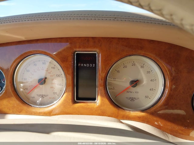 46103150 :رقم المزاد ، SCBLC31E81CX05762 vin ، 2001 Bentley Arnage مزاد بيع