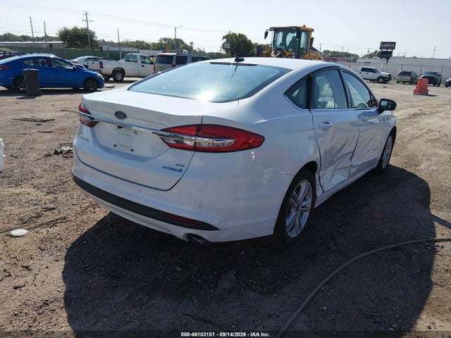Ford Fusion Hybrid Se 2018 3FA6P0LU0JR269062 Image 4