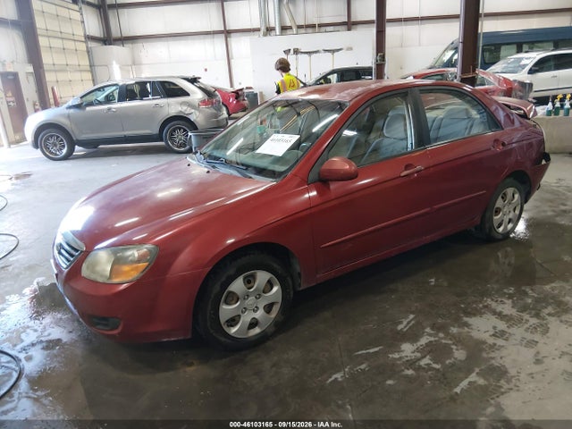 Auction sale of the 2009 Kia Spectra Ex, vin: KNAFE221795607927, lot number: 46103165