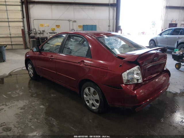 Auction sale of the 2009 Kia Spectra Ex, vin: KNAFE221795607927, lot number: 46103165