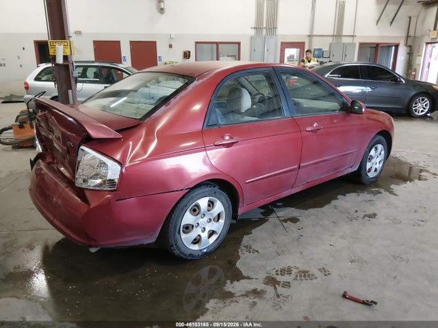 Auction sale of the 2009 Kia Spectra Ex, vin: KNAFE221795607927, lot number: 46103165