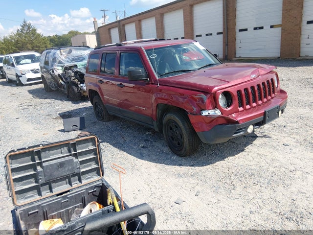2016 Jeep Patriot Sport მანქანა იყიდება აუქციონზე, vin: 1C4NJRBB9GD725590, აუქციონის ნომერი: 46103179