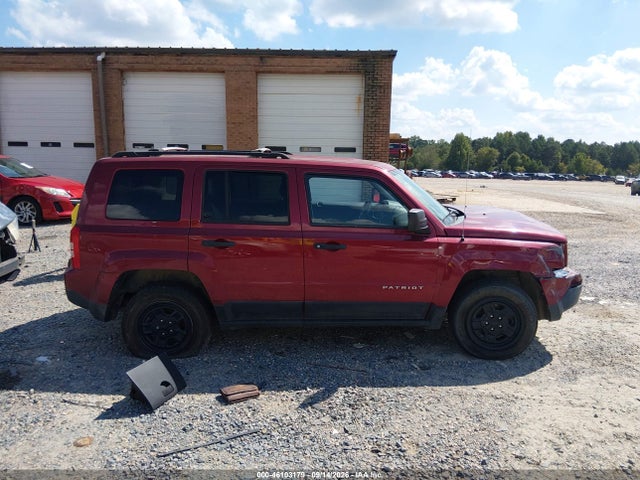 2016 Jeep Patriot Sport მანქანა იყიდება აუქციონზე, vin: 1C4NJRBB9GD725590, აუქციონის ნომერი: 46103179