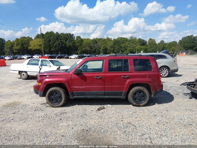 2016 Jeep Patriot Sport მანქანა იყიდება აუქციონზე, vin: 1C4NJRBB9GD725590, აუქციონის ნომერი: 46103179