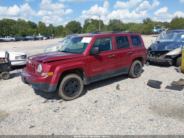 2016 Jeep Patriot Sport მანქანა იყიდება აუქციონზე, vin: 1C4NJRBB9GD725590, აუქციონის ნომერი: 46103179