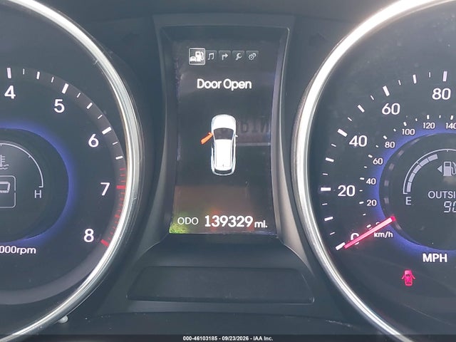2013 Hyundai Santa Fe Sport მანქანა იყიდება აუქციონზე, vin: 5XYZU3LB3DG099066, აუქციონის ნომერი: 46103185