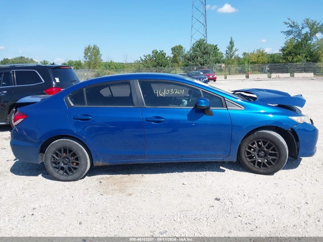 46103201 :رقم المزاد ، 19XFB2F57DE036283 vin ، 2013 Honda Civic Lx مزاد بيع