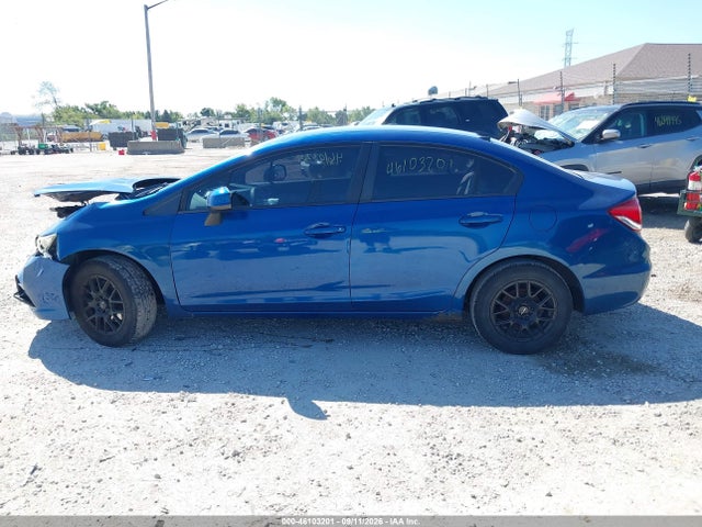 46103201 :رقم المزاد ، 19XFB2F57DE036283 vin ، 2013 Honda Civic Lx مزاد بيع