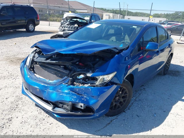46103201 :رقم المزاد ، 19XFB2F57DE036283 vin ، 2013 Honda Civic Lx مزاد بيع