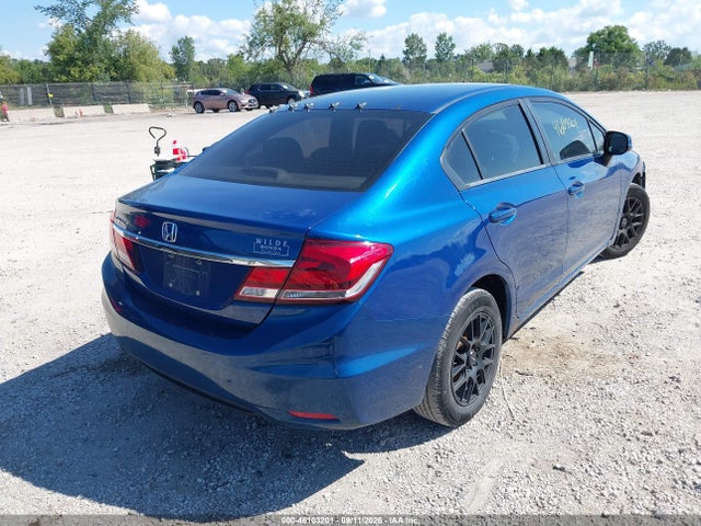 46103201 :رقم المزاد ، 19XFB2F57DE036283 vin ، 2013 Honda Civic Lx مزاد بيع