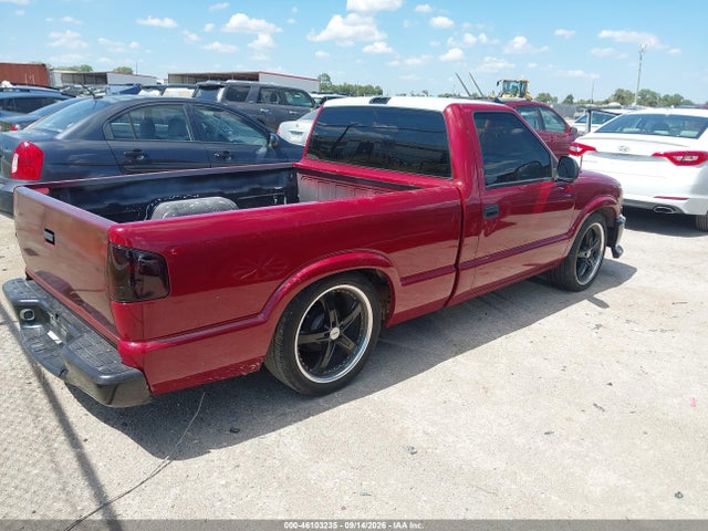 Aukcja sprzedaży 1998 Chevrolet S-10 Fleetside, vin: 1GCCS1448WK250948, numer aukcji: 46103235