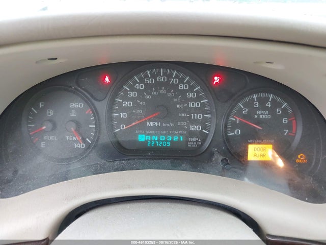 Aukcja sprzedaży 2005 Chevrolet Impala Ls, vin: 2G1WH52K359388927, numer aukcji: 46103253