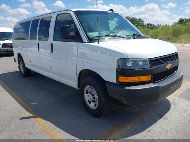 Auction sale of the 2024 Chevrolet Express Passenger Rwd 3500 Extended Wheelbase Ls, vin: 1GAZGNFP9R1210827, lot number: 46103266