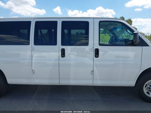 Aukcja sprzedaży 2024 Chevrolet Express Passenger Rwd 3500 Extended Wheelbase Ls, vin: 1GAZGNFP9R1210827, numer aukcji: 46103266