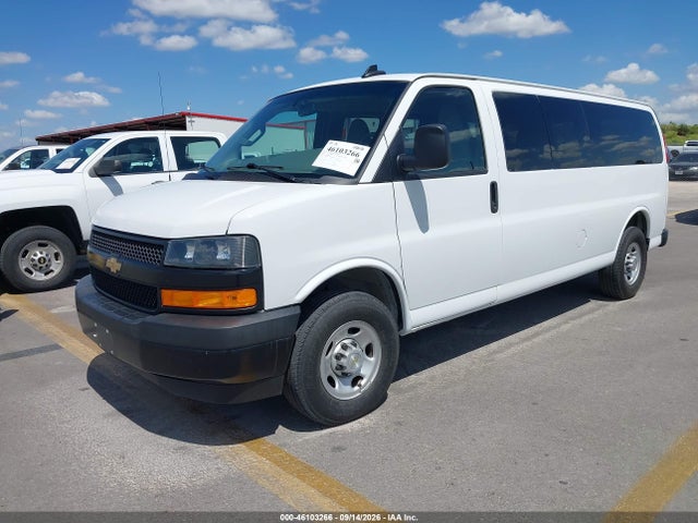 Aukcja sprzedaży 2024 Chevrolet Express Passenger Rwd 3500 Extended Wheelbase Ls, vin: 1GAZGNFP9R1210827, numer aukcji: 46103266