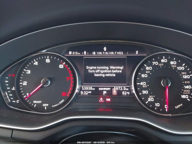 46103267 :رقم المزاد ، WAUGMAF49KN013450 vin ، 2019 Audi A4 40 Premium/40 Titanium Premium مزاد بيع