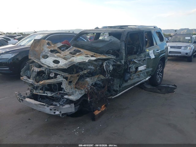2022 Toyota 4runner Limited მანქანა იყიდება აუქციონზე, vin: JTEKU5JR9N5997870, აუქციონის ნომერი: 46103287
