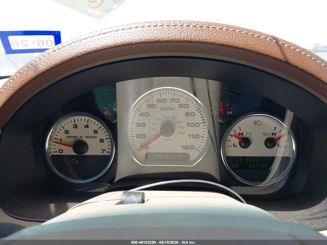 2007 Ford F-150 Fx4/lariat/xlt მანქანა იყიდება აუქციონზე, vin: 1FTPW14V67KC58689, აუქციონის ნომერი: 46103299
