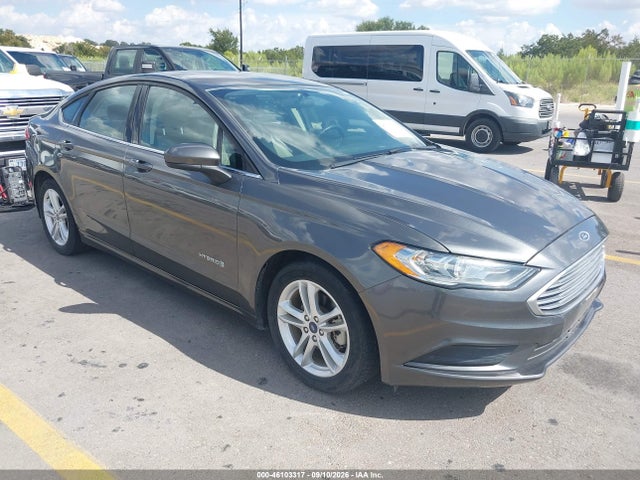 Продаж на аукціоні авто 2018 Ford Fusion Hybrid S, vin: 3FA6P0UU3JR254456, номер лоту: 46103317