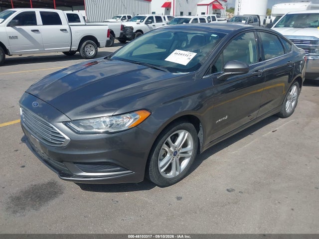 Продажа на аукционе авто 2018 Ford Fusion Hybrid S, vin: 3FA6P0UU3JR254456, номер лота: 46103317