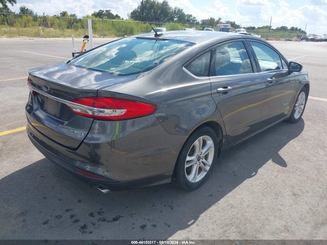 Продажа на аукционе авто 2018 Ford Fusion Hybrid S, vin: 3FA6P0UU3JR254456, номер лота: 46103317