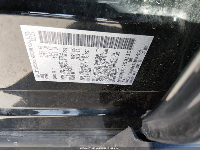 Nissan ROGUE SV 2026 5N1BT3BB9TC759230 Image 9