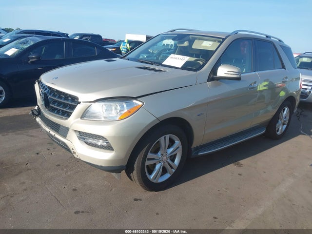 Aukcja sprzedaży 2012 Mercedes-benz Ml 350 4matic, vin: 4JGDA5HB9CA027533, numer aukcji: 46103343