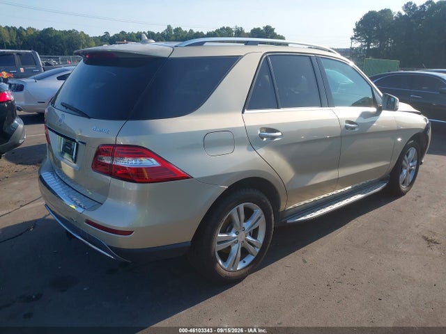 Aukcja sprzedaży 2012 Mercedes-benz Ml 350 4matic, vin: 4JGDA5HB9CA027533, numer aukcji: 46103343