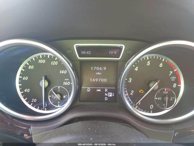 Aukcja sprzedaży 2012 Mercedes-benz Ml 350 4matic, vin: 4JGDA5HB9CA027533, numer aukcji: 46103343
