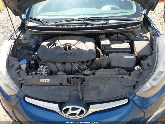 Hyundai Elantra Limited 2014 KMHDH4AE2EU153955 Image 10