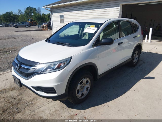 2016 Honda Cr-v Lx მანქანა იყიდება აუქციონზე, vin: 5J6RM4H39GL004195, აუქციონის ნომერი: 46103416