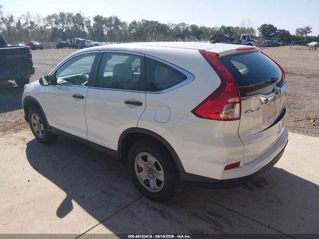 2016 Honda Cr-v Lx მანქანა იყიდება აუქციონზე, vin: 5J6RM4H39GL004195, აუქციონის ნომერი: 46103416