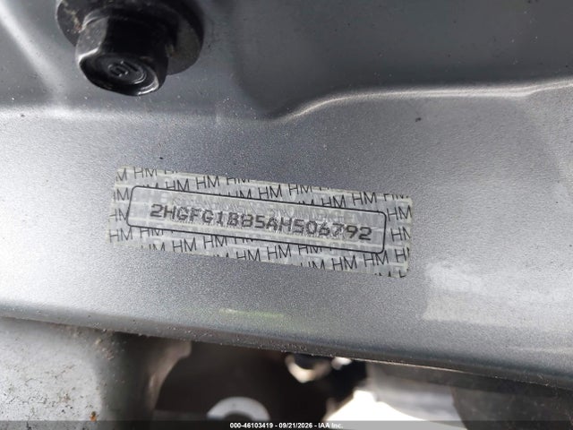 2010 Honda Civic Ex მანქანა იყიდება აუქციონზე, vin: 2HGFG1B85AH506792, აუქციონის ნომერი: 46103419