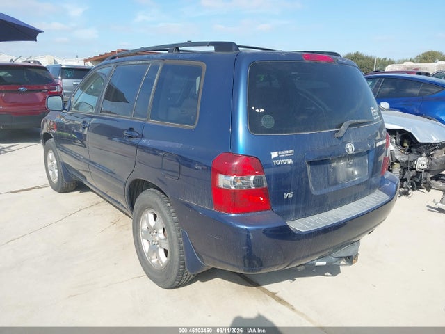 2006 Toyota Highlander V6 მანქანა იყიდება აუქციონზე, vin: JTEGP21A160120780, აუქციონის ნომერი: 46103450