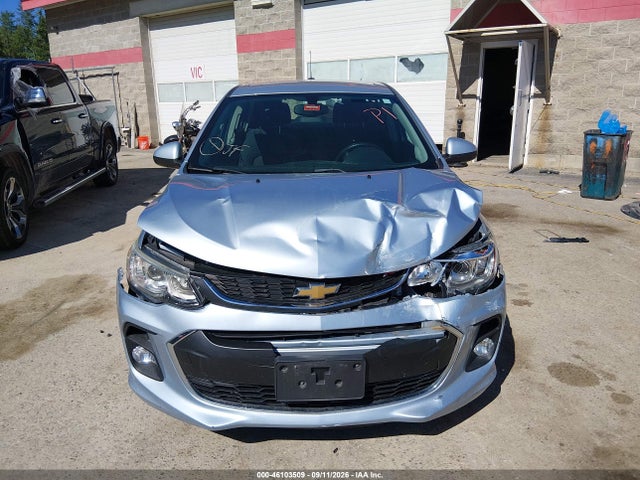 2017 Chevrolet Sonic Lt Auto მანქანა იყიდება აუქციონზე, vin: 1G1JD5SB9H4117223, აუქციონის ნომერი: 46103509