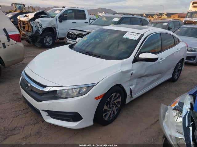 46103514 :رقم المزاد ، 19XFC2F71GE054216 vin ، 2016 Honda Civic Ex مزاد بيع