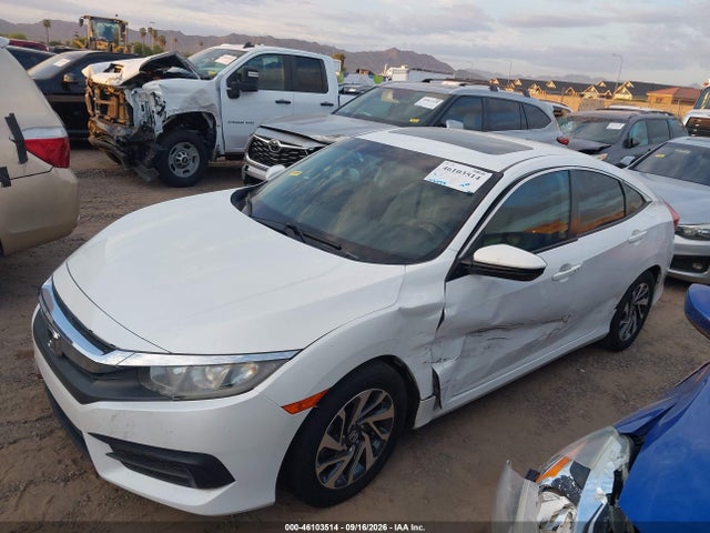 46103514 :رقم المزاد ، 19XFC2F71GE054216 vin ، 2016 Honda Civic Ex مزاد بيع