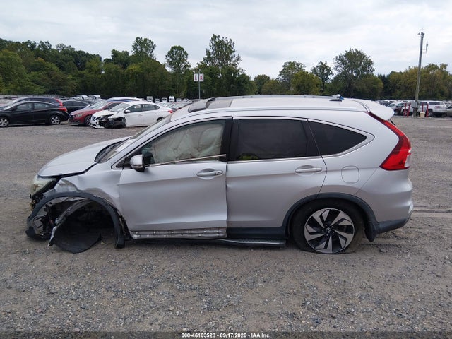 46103528 :رقم المزاد ، 5J6RM4H92FL075662 vin ، 2015 Honda Cr-v Touring مزاد بيع