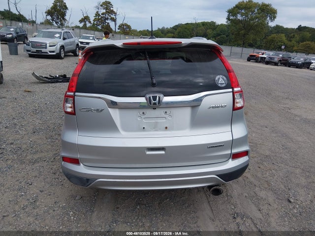 46103528 :رقم المزاد ، 5J6RM4H92FL075662 vin ، 2015 Honda Cr-v Touring مزاد بيع