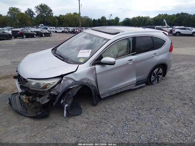 46103528 :رقم المزاد ، 5J6RM4H92FL075662 vin ، 2015 Honda Cr-v Touring مزاد بيع